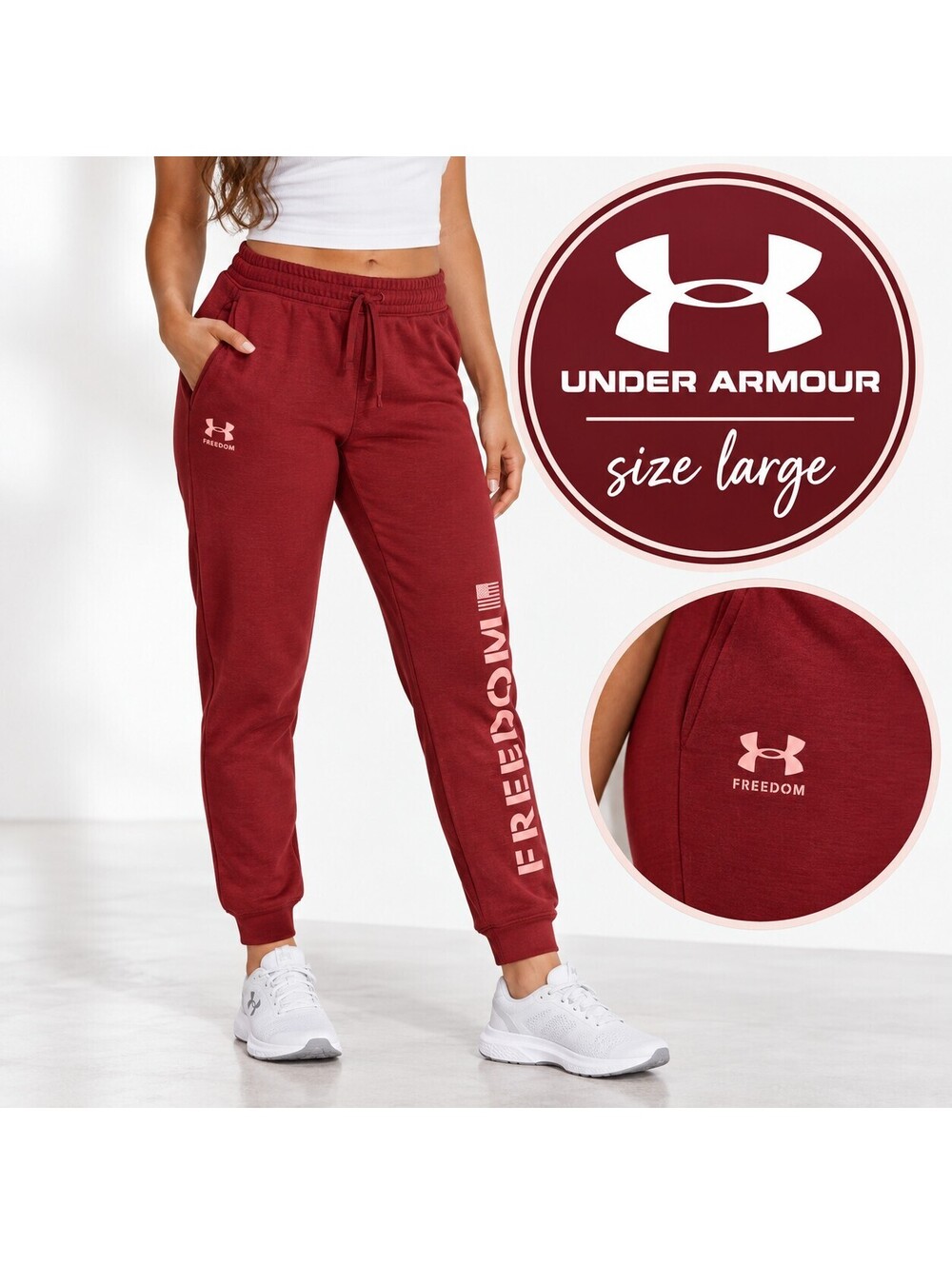 Under Armour | L | Freedom Rust Joggers